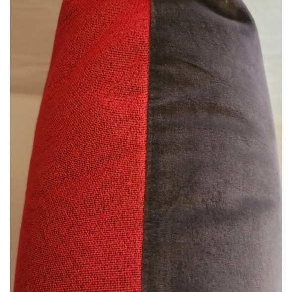 Hines of Oxford Stag on Red Tapestry 18" Toss Pillow Decorative Buck Deer Throw - Picture 8 of 12